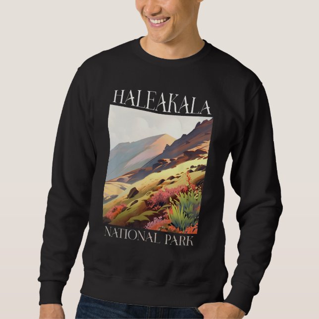 Sudadera Haleakala National Park Maui Hawaii Nature Hiking  (Anverso)
