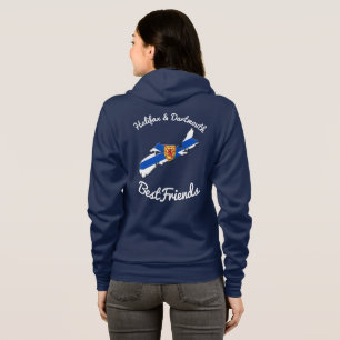 Sudadera Halifax and Dartmouth bestfriend nova scotia