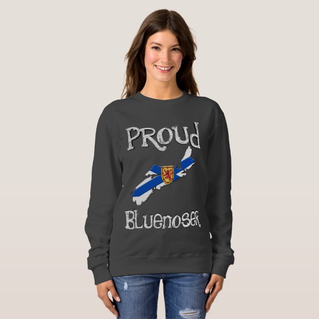 Sudadera Halifax Nova Scotia T-Shirt Proud Bluenoser (Anverso completo)