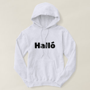 Sudadera Halló islandés { Hello ) Idioma Íslenska