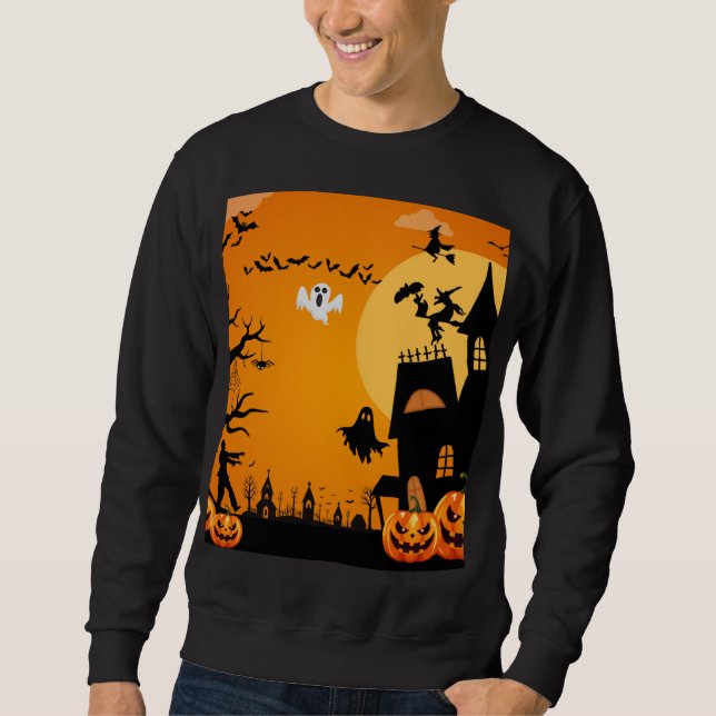 Sudadera Halloween (Anverso)