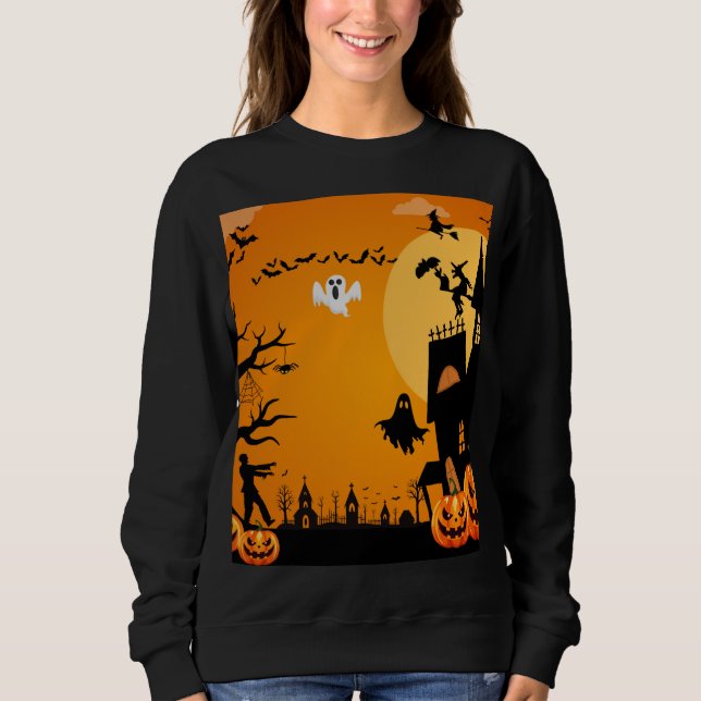 Sudadera Halloween (Anverso)