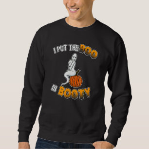 Sudadera Halloween 2022 Puse El Boo En Trasero Fantasma 1