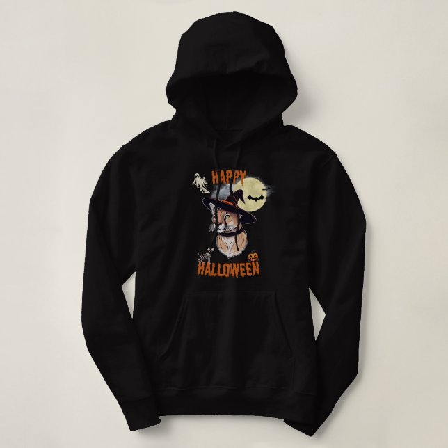 Sudadera halloween animals (Diseño del anverso)