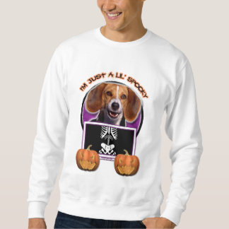 Sudadera Halloween - apenas un Lil fantasmagórico - beagle