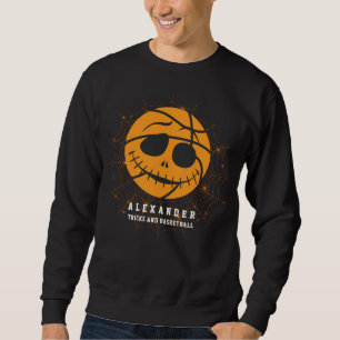 Sudadera Halloween Basket Ball Trick o Básquetbol Cumpleaño