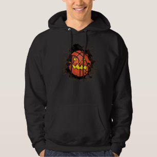 Sudadera Halloween Basketball Jack o Lantern Basketball Hal
