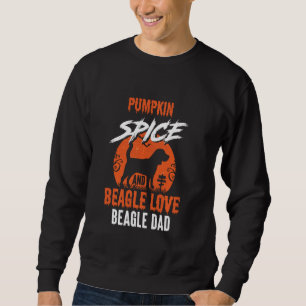 Sudadera Halloween Beagle Dad Dog Lover Breeder Puppy Funny