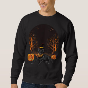 Sudadera Halloween Black Labrador Retriever Wearing Wearing