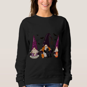 Sudadera Halloween Boo Witch Gnomes Autumn Bat Pumpkins Bla