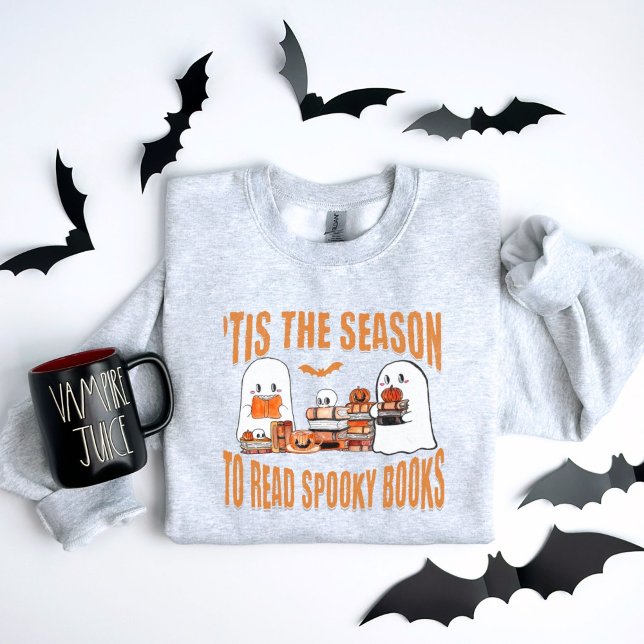 Sudadera Halloween Bookish, Reader, Book Lover (Subido por el creador)