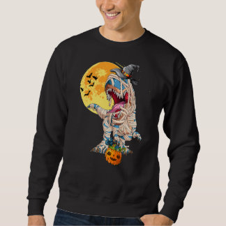Sudadera Halloween Boys Dinosaur T Rex Mummy Witch Hat Pump