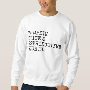 Sudadera Halloween Calabaza Especie Y Derechos Reproductivo