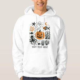 Sudadera halloween con bombeo bajo agua editable