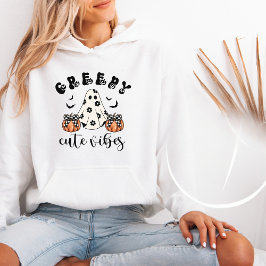Sudadera Halloween con vibraciones de Cute retro Coquette
