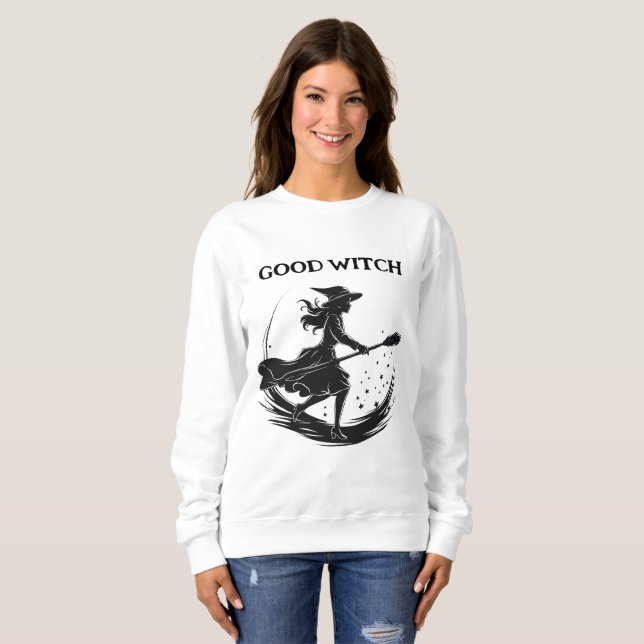 Sudadera Halloween Costume Witch Moonlight Tee (Anverso completo)