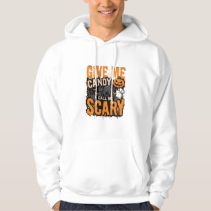 Sudadera Halloween Dame Caramelo Gato Asustador