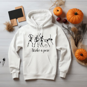 Sudadera Halloween Dancing Skeleton Personalizar Funny Text