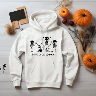 Sudadera Halloween Dancing Skeleton Se Muda Al Surco