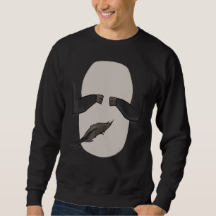 Sudadera Halloween de animales con traje de cuerpo de burro