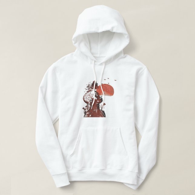 Sudadera Halloween De Árbol Halloween Para Hombres Mujeres (Diseño del anverso)