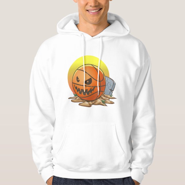Sudadera Halloween de baloncesto (Anverso)