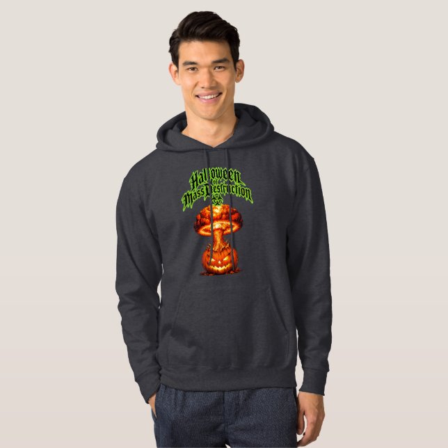 Sudadera Halloween de Destrucción Masiva Linterna de Jack T (Anverso completo)