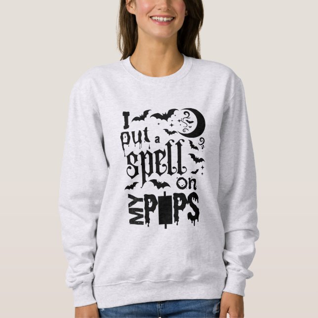 Sudadera Halloween de Forex | Pon un hechizo (Anverso)