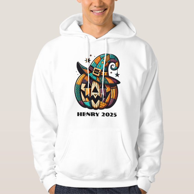 Sudadera Halloween de la bomba de trajes personalizados (Anverso)