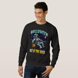 Sudadera Halloween de la Calabaza Astronauta 2024