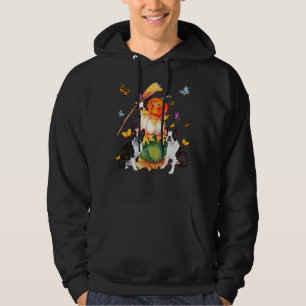 Sudadera Halloween de la divertida escarecrow en Boston Ter