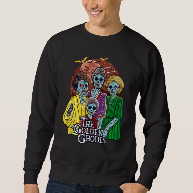 Sudadera Halloween de los Golden Ghouls (Anverso)