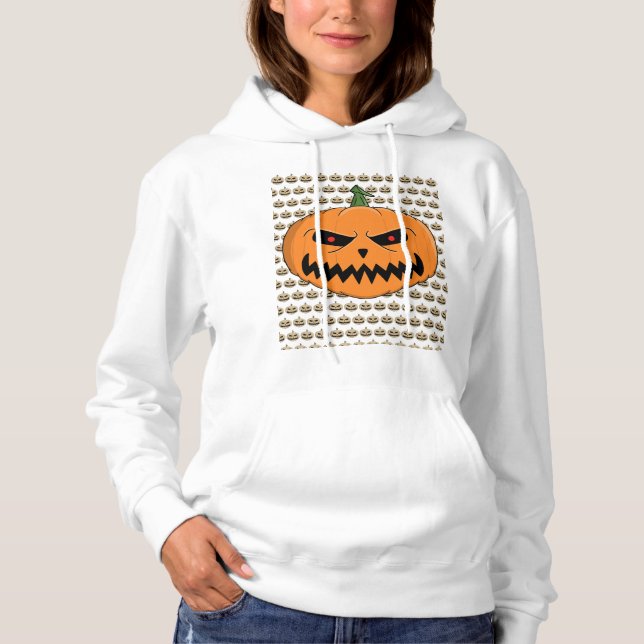 Sudadera Halloween de Menacing Jack O'Lantern (Anverso)