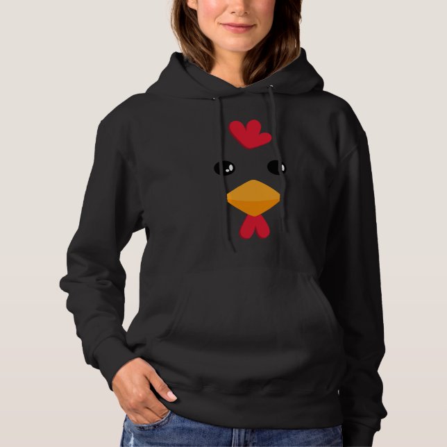 Sudadera Halloween de pollo (Anverso)