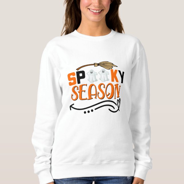 Sudadera Halloween de temporada de fantasía (Anverso)