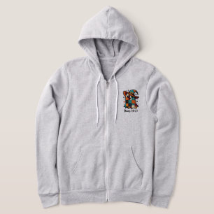 Sudadera Halloween del fantasma personalizado del patchwork