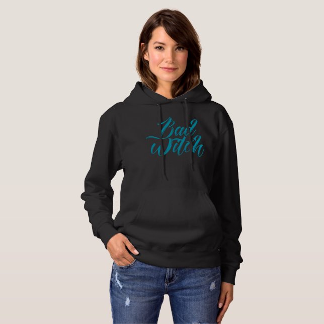 Sudadera Halloween divertido de BAD WITCH (Anverso completo)
