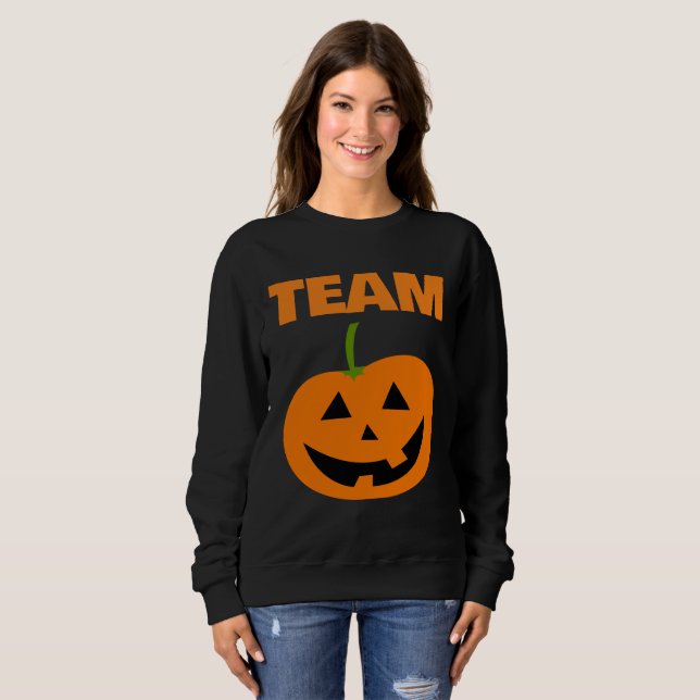 SUDADERA HALLOWEEN EAM TEAM PUMPKIN T-SHIRTS SWEATSHIRTS (Anverso completo)