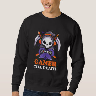 Sudadera Halloween en el Skeleton de Gamer Skull