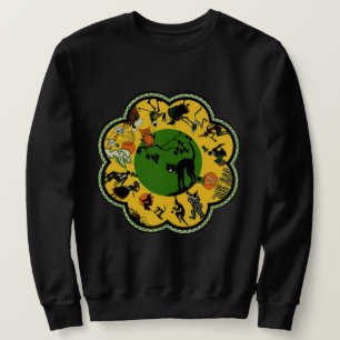 Sudadera Halloween en la ronda