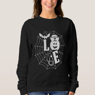 Sudadera Halloween, Enfermería de enfermeras de Halloween,
