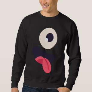 Sudadera Halloween es un lindo monstruo de los hombres de u