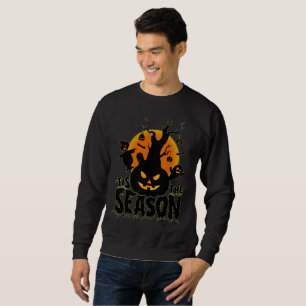Sudadera Halloween 'Esta es la calabaza de temporada