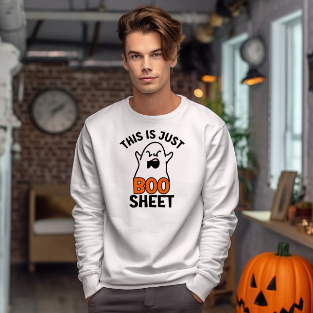 Sudadera Halloween Esta Es Sólo Una Hoja De Boo, Famoso Fan (Subido por el creador)