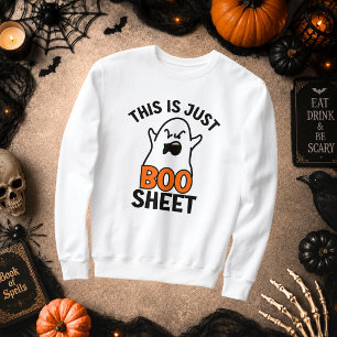 Sudadera Halloween esto es solo hoja de boo, fantasma diver