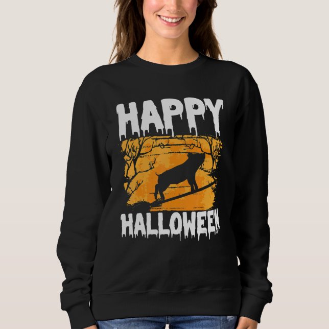 Sudadera Halloween Feliz Halloween u2013: Halloween (Anverso)