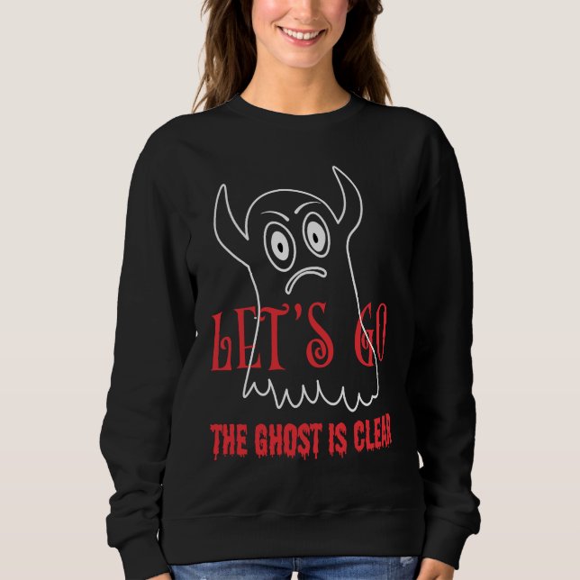 Sudadera Halloween Ghost Scary Spooky Boo (Anverso)