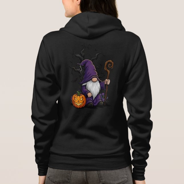 Sudadera Halloween Gnome Adult Full-Zip Hoodie (Reverso)