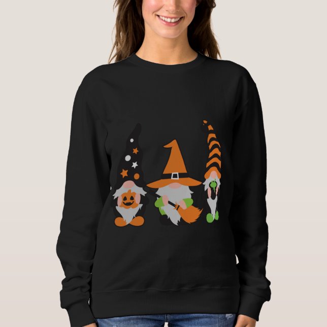 Sudadera Halloween Gnomes (Anverso)