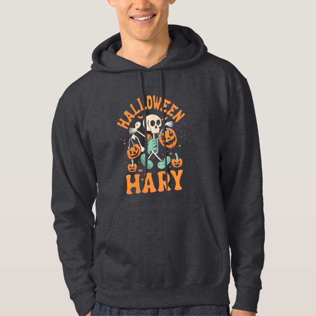Sudadera Halloween Harry Black Hoodie (Anverso)